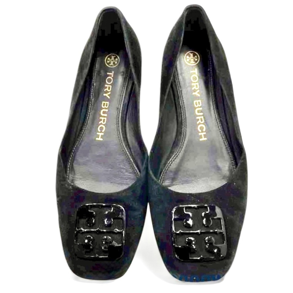 Tory Burch Black Georgia ballet Flats Size 6.5